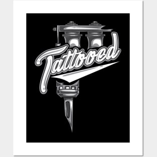 Tattoo T-Shirt for Tattooed Men or Women - Shirt Tshirt Gift Posters and Art